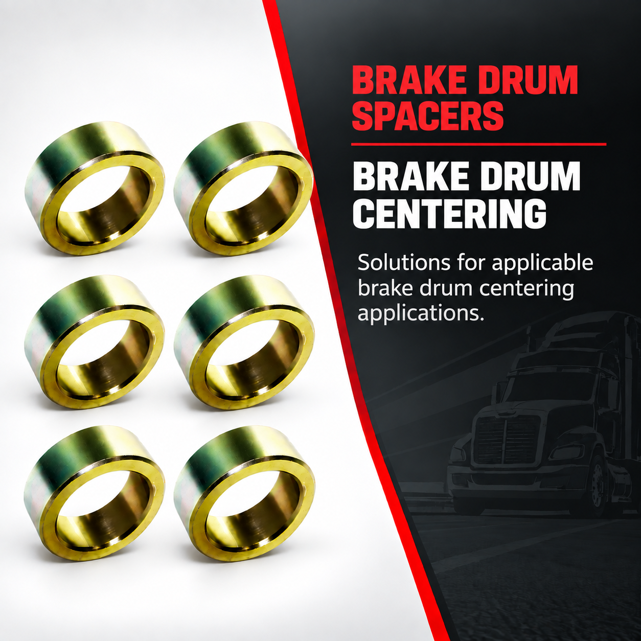 TRU-BALANCE Brake Drum Spacers