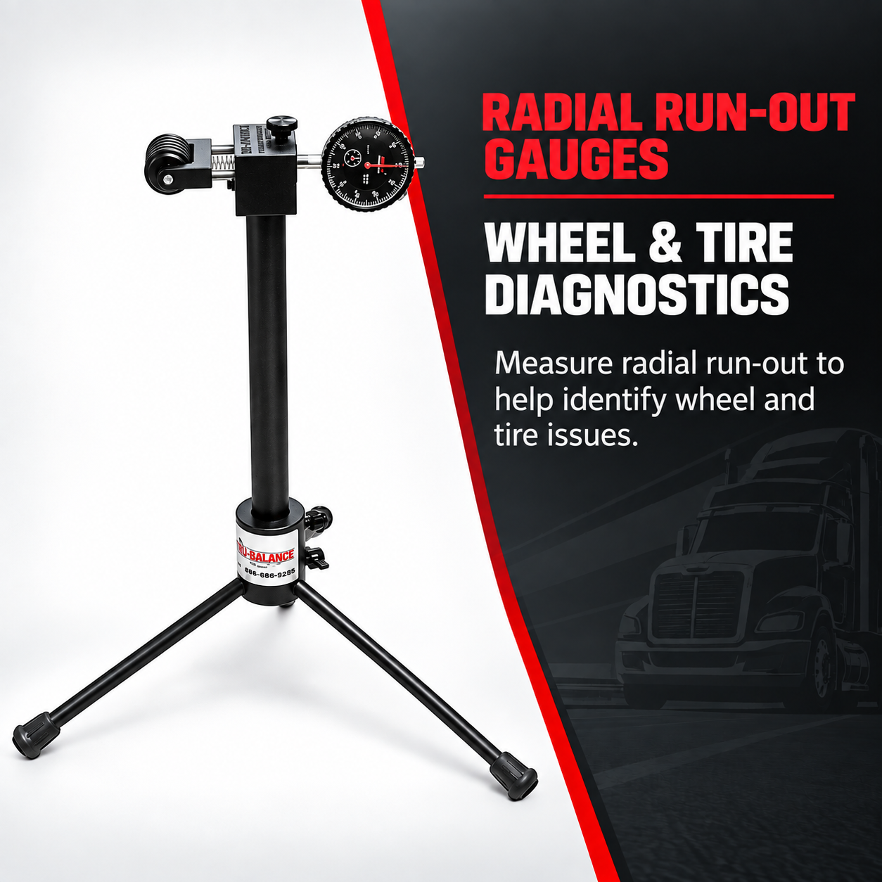 TRU-BALANCE Radial Run-Out Gauges