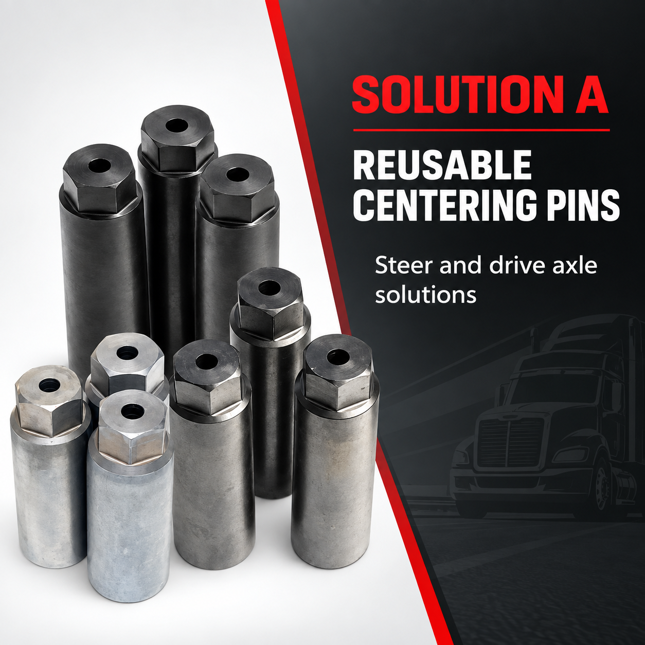 TRU-BALANCE Solution A Reusable Centering Pins