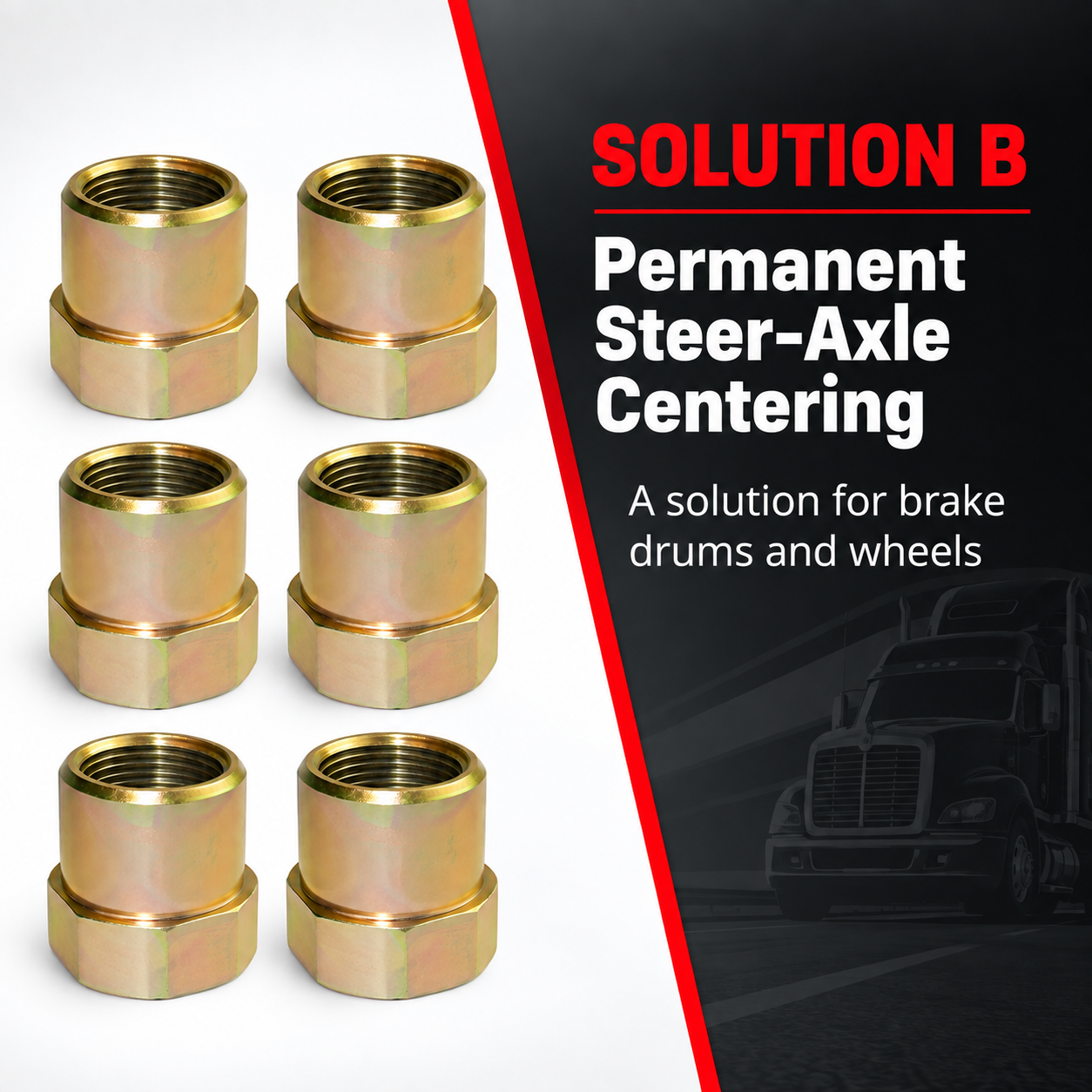 TRU-BALANCE Solution B Permanent Steer-Axle Centering
