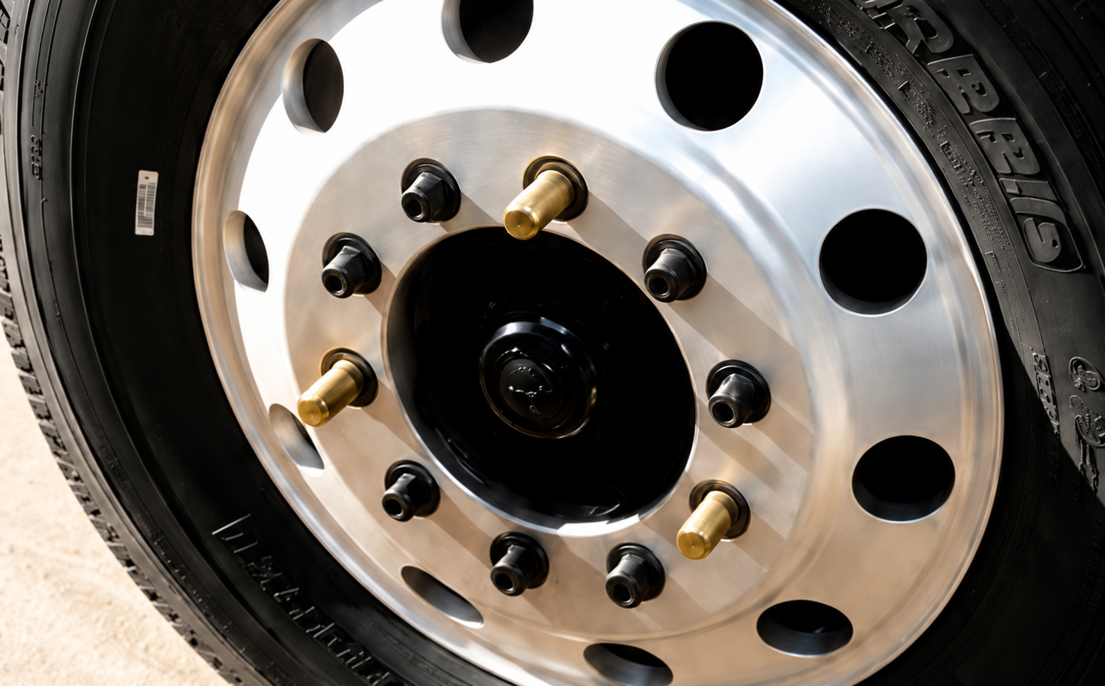 Installing Solution A centering pins